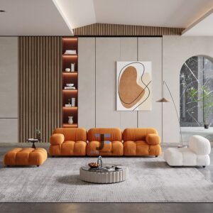 European Style Sectional Sofa JFS5714