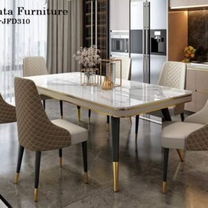 Marble-Top Dining Table Set JFD310