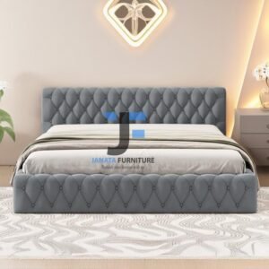 Modern Upholstered Bed , Premium Fabric or Artificial Leather For Your Stylish Bedrooms, Living Room & Home JF0807