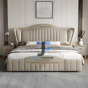 Modern Style Artificial leather Bed JF0801