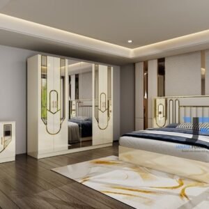 Luxury New Modern Bedroom Set JFW1114