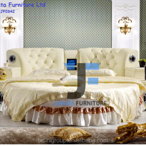 Premium Round Design Bed JF0342