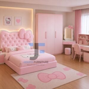 Hello kitty cut bed design Bed JFW1118