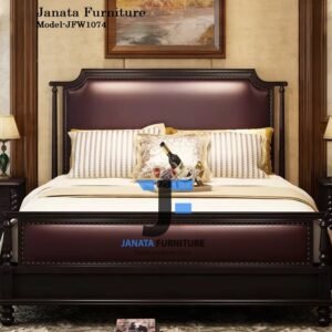 Exclusive Design New Wooden Bed JFW1074