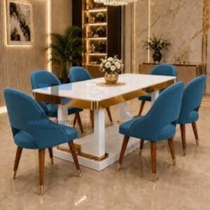 Marble Top Dining Set JFD377